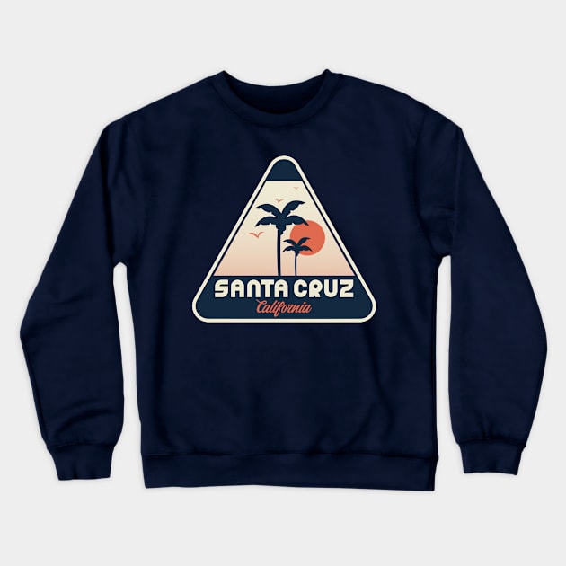 Santa Cruz California Crewneck Sweatshirt by dk08